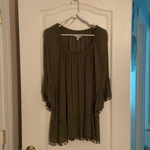 Tunic length blouse 1X NWOT